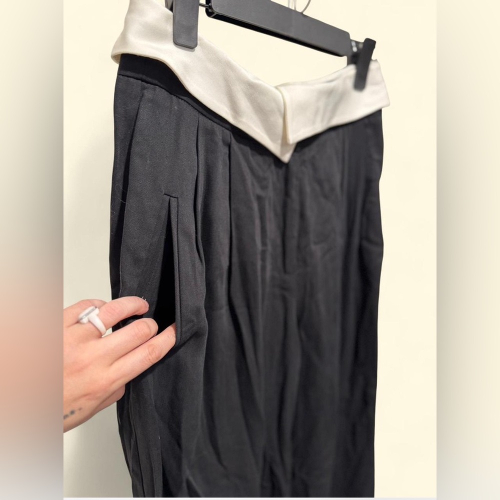 Stylish Black Wide Leg Pants